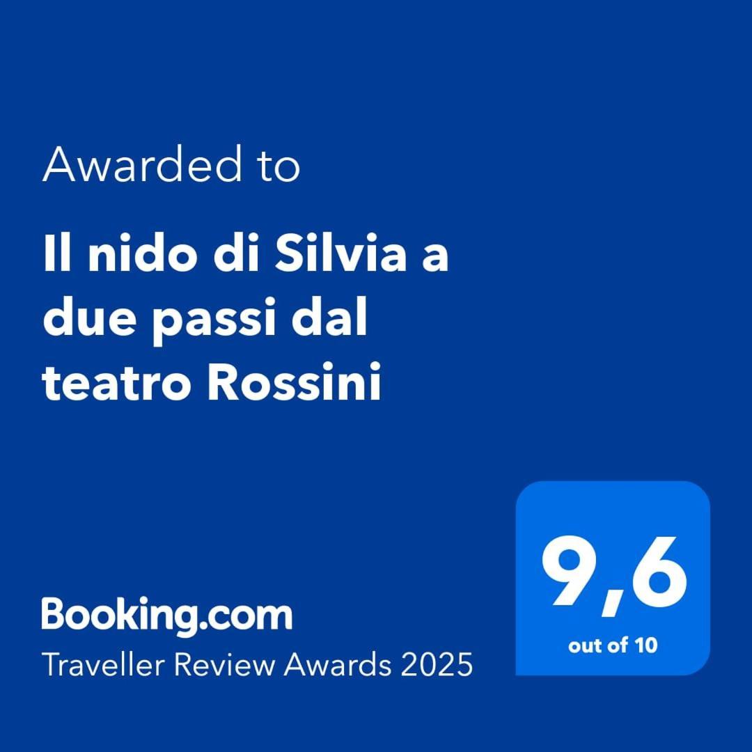 Apartamento Il Nido Di Silvia A Due Passi Dal Teatro Rossini Pésaro Exterior foto